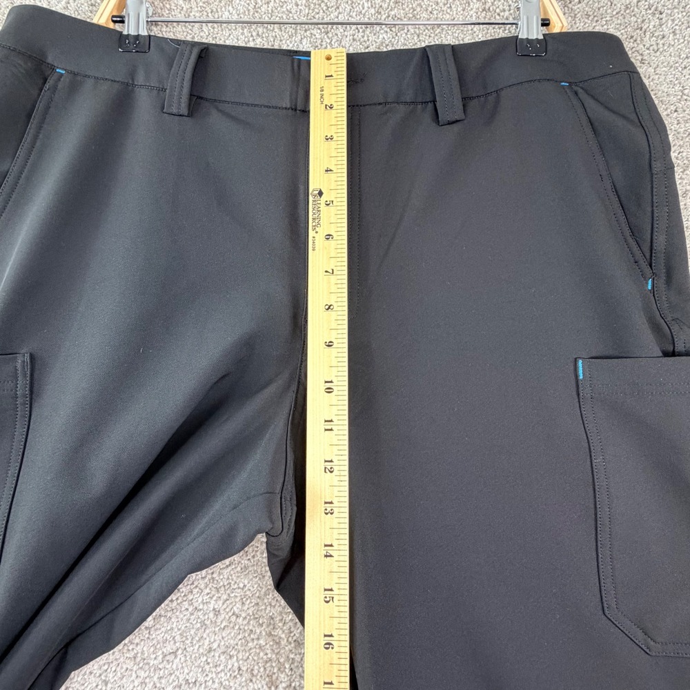 Men's Black Cargo Work Pants XL Performance Stretch Tactical Pocket Amazon Brand - Picture 8 of 11